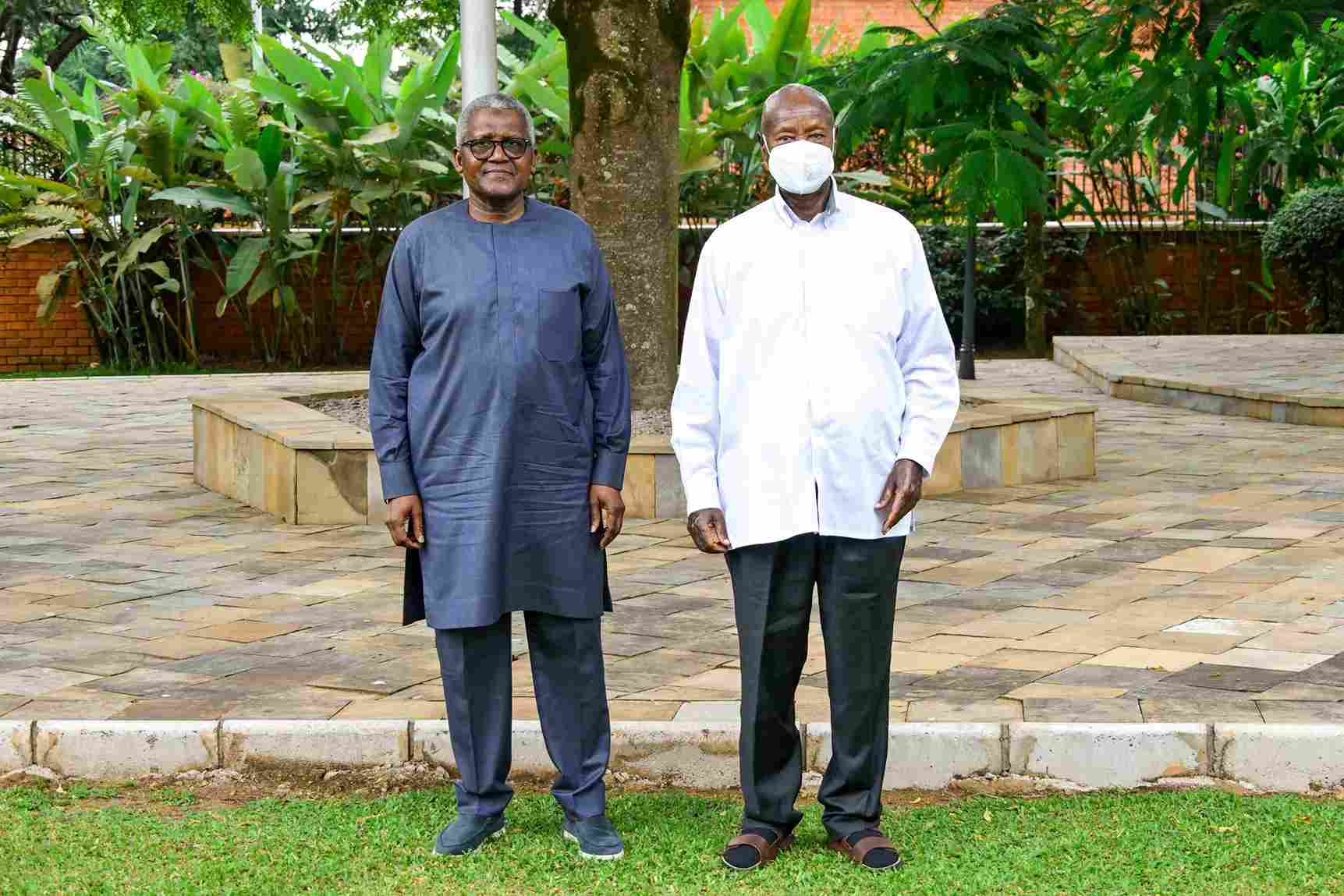 Nakasero Meeting: Dangote, Museveni Push Multi-Billion Regional Oil Refinery To End Fuel Imports