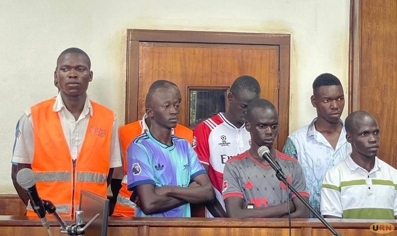Police officers, private guards remanded over Bank of Uganda theft