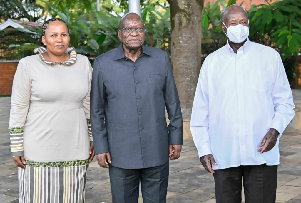President Museveni Hosts Former South African Leader Jacob Zuma – The Voice Uganda