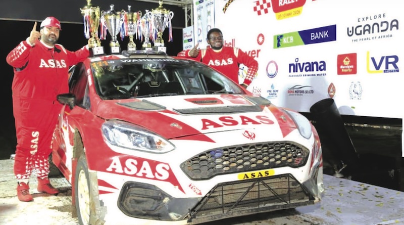 Uganda takes the stage as NRC competitors light up Pearl Rally