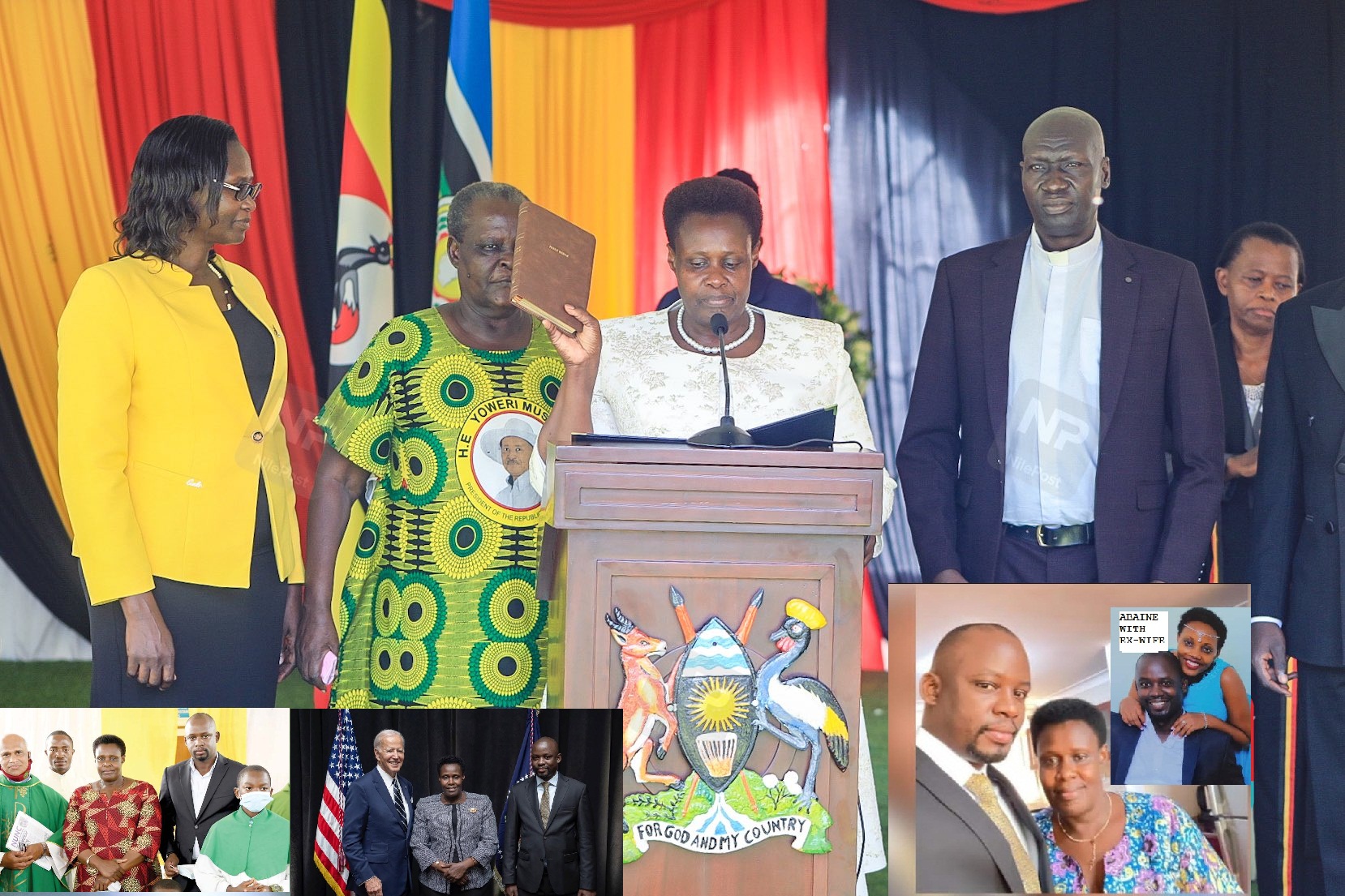 ALL IS WELL? Alupo’s Hubby Missing Again as VP Takes Oath