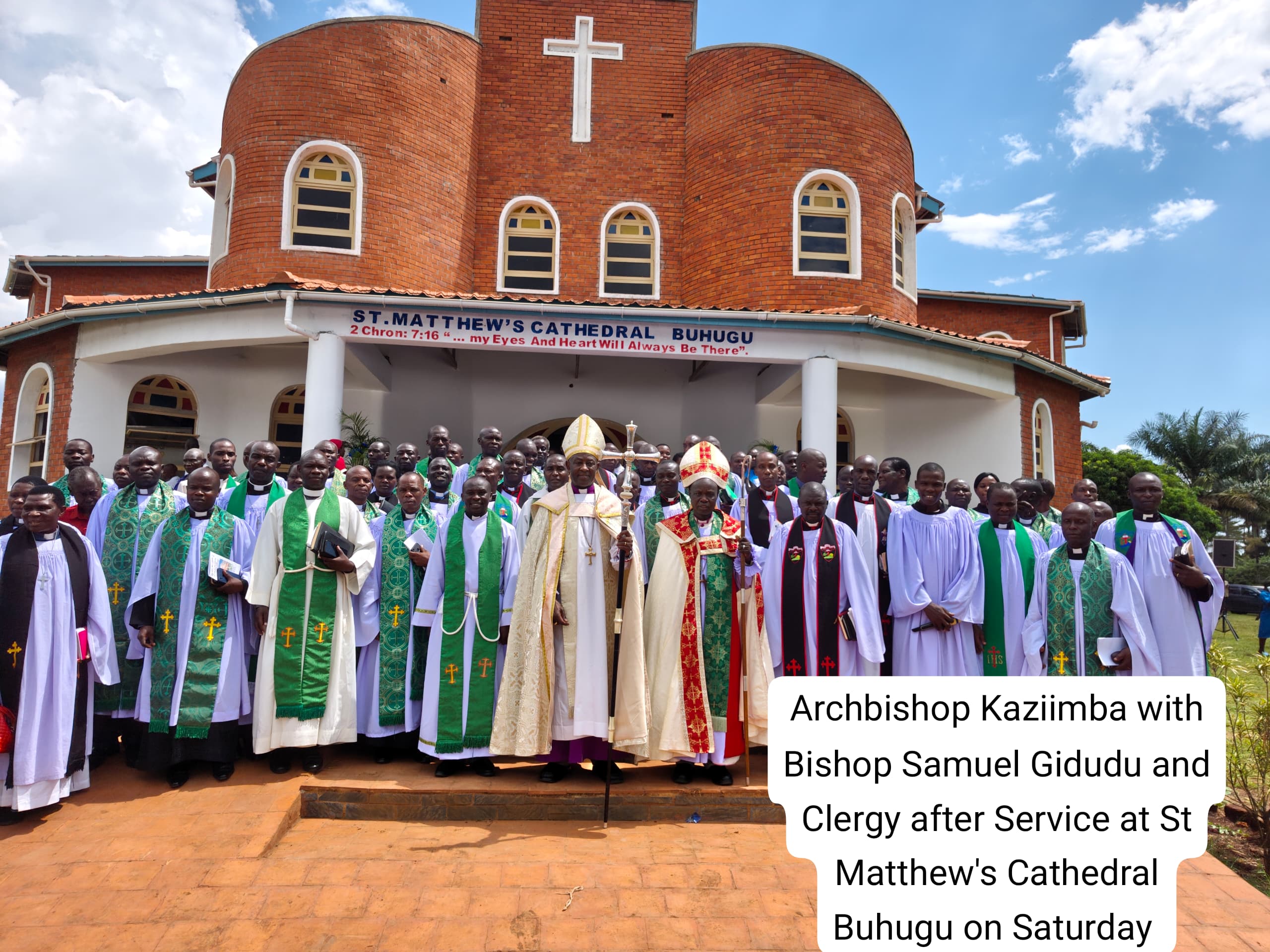 Archbishop Kaziimba Calls for Unity as he Concludes Bugisu Farewell Visit