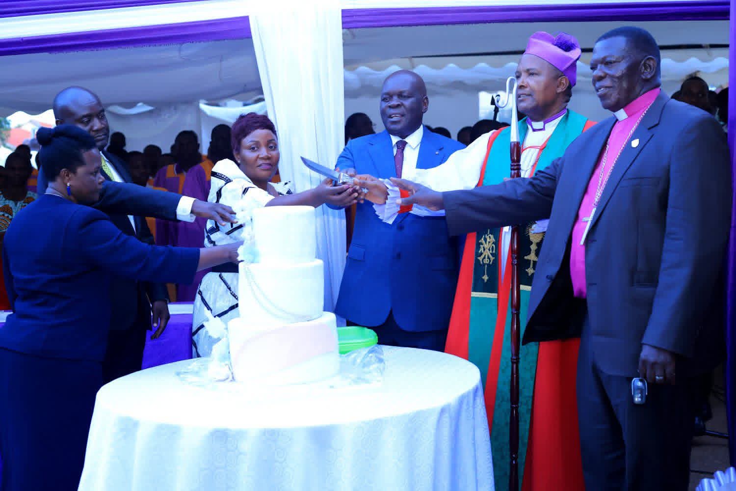 Bishop Kagodo Urges Faith and Diligence as Bishop Senior School Bids Farewell to Headteacher Kyakulaga