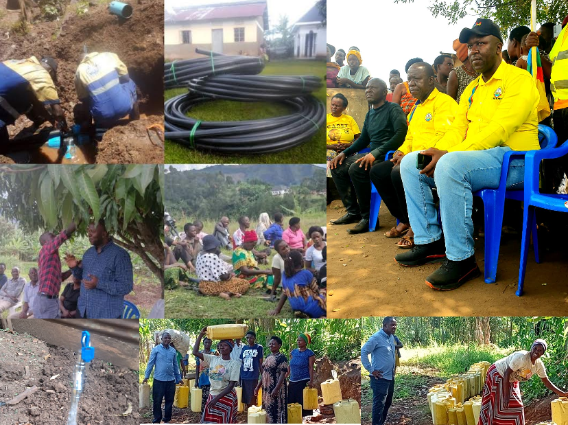 ‘HE GAVE US LIFE!’ Bunyaruguru Voters Hail Mp Cadet Over Clean Water Project After Years of Misery