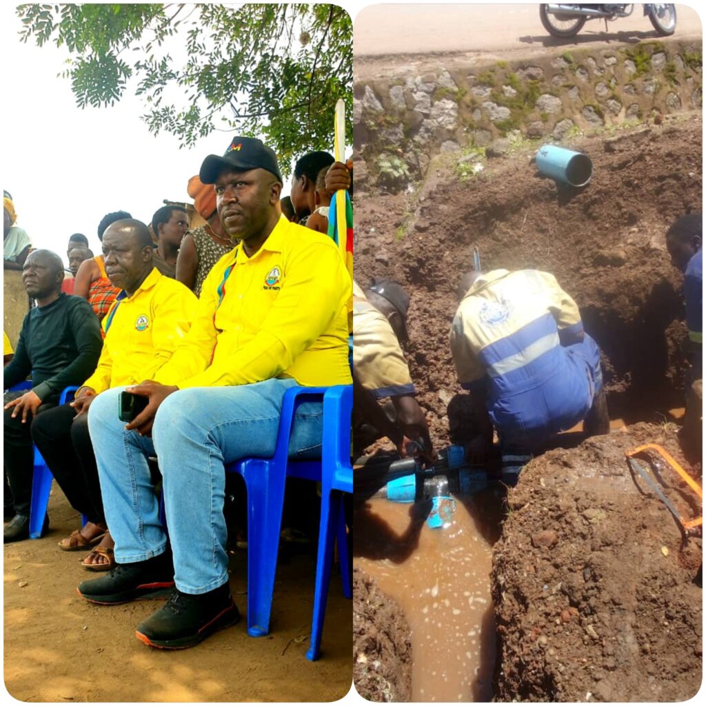 Hon. Cadet Benjamin Buturo brings water projects to Rubirizi district
