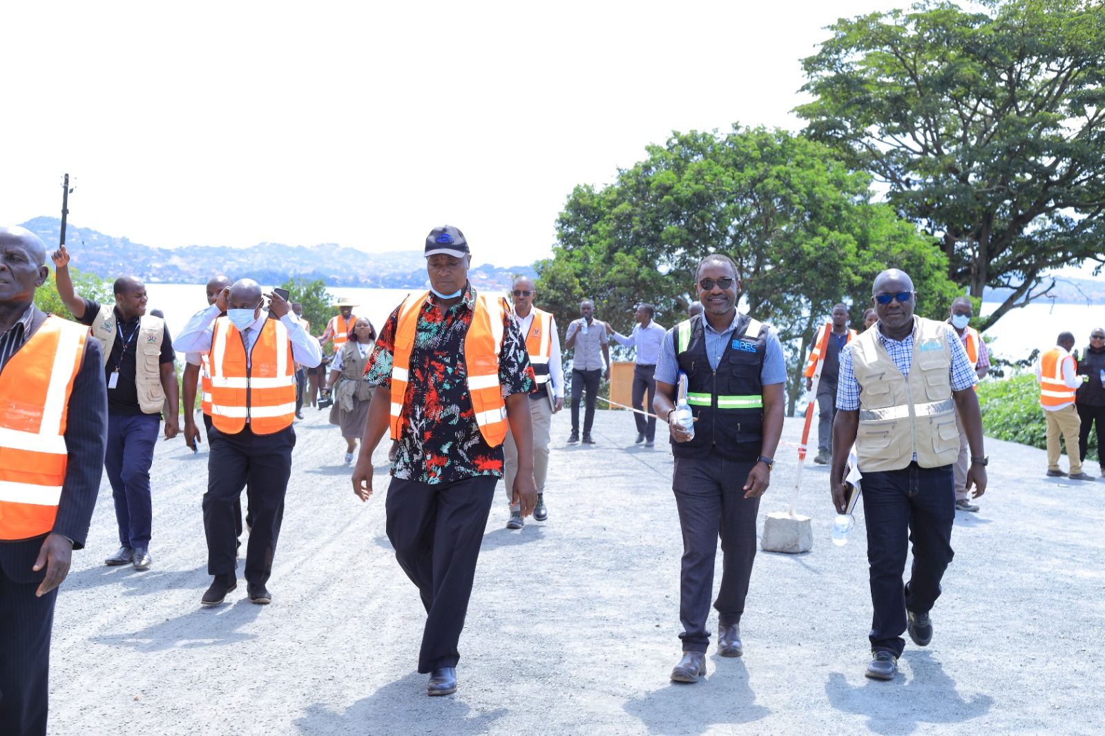 Mukono Chairman Lukooya Commends Contractors on Ntenjeru- Bule Road Construction Project