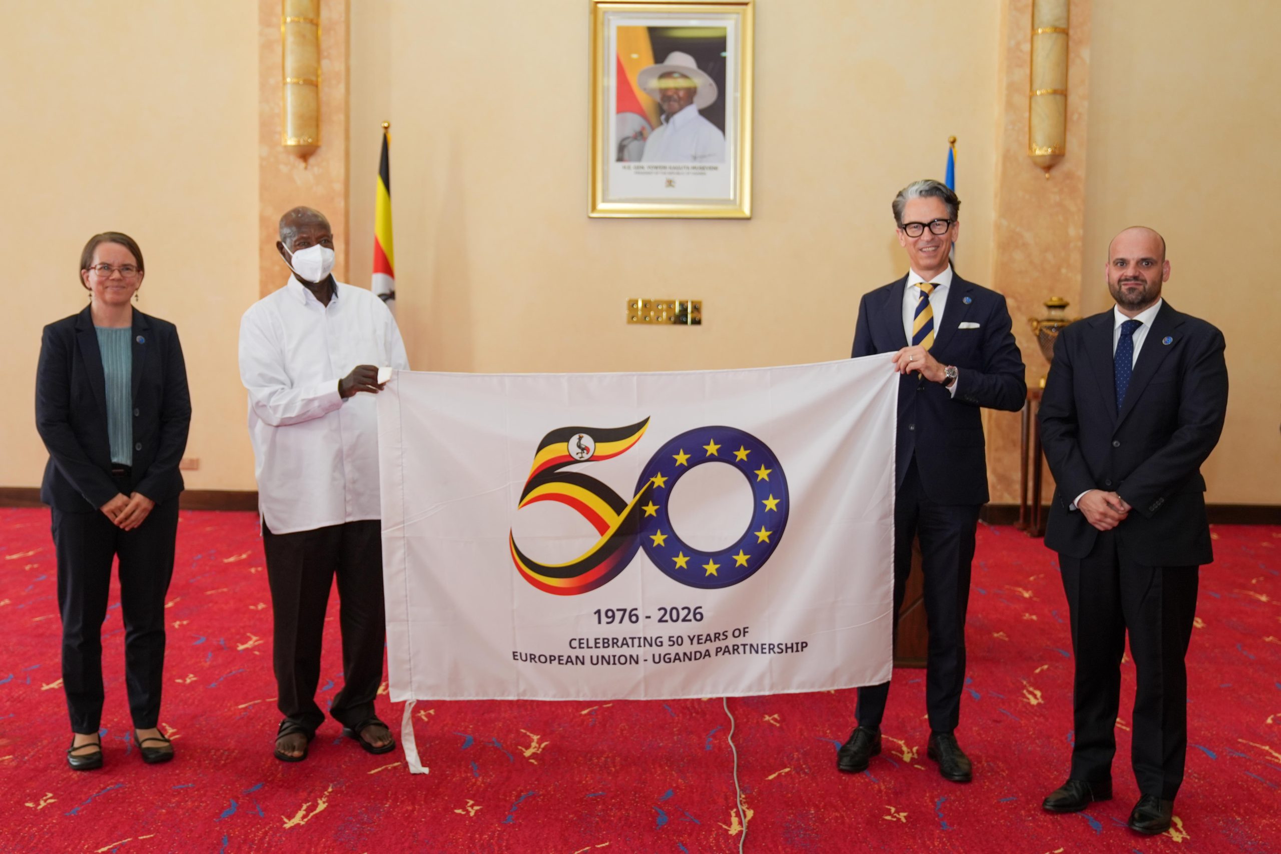 Museveni Urges EU to Back Africa’s Industrialization as Uganda, European Union Mark 50 Years of Partnership