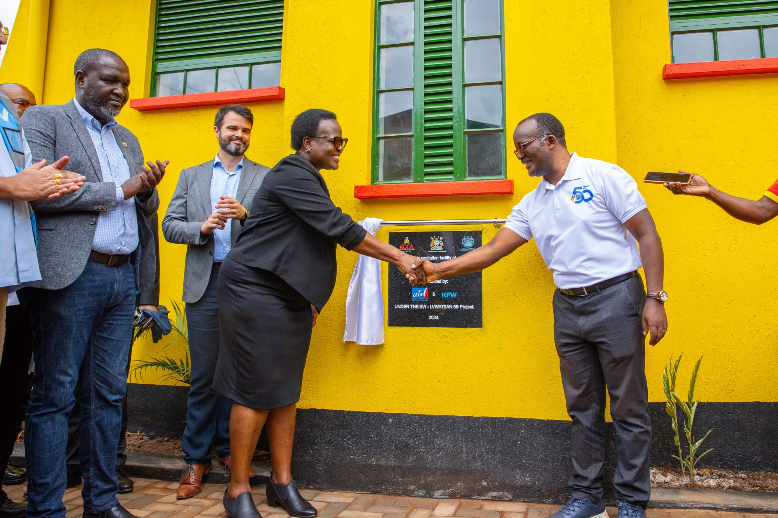 NWSC BUILDS MODERN SANITATION FACILITIES IN KAMPALA