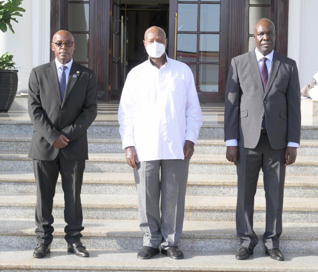 President Museveni President Over Swearing Ceremony of Deputy Chief Justice Moses Kazibwe