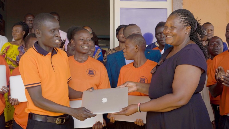 Safal Uganda Baati donates computers to boost digital learning in Tororo