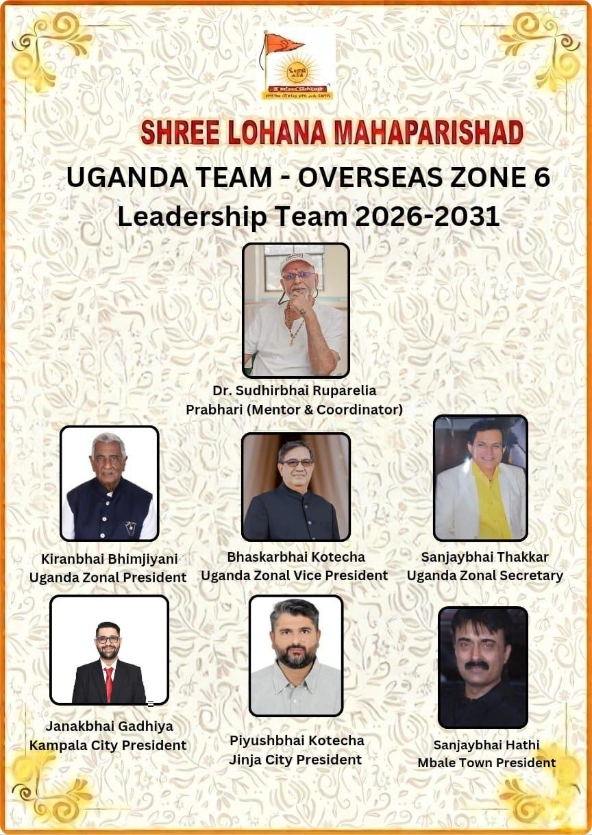 Tycoon Sudhir Ruparelia Appointed Mentor And Coordinator Of Uganda’s Lohana Community For 2026-2031