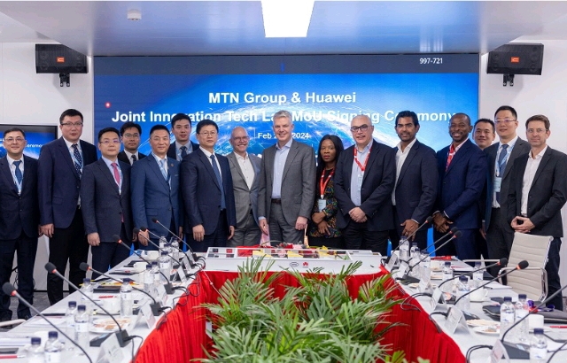 MTN and Huawei Sign Memorandum of Understanding to Boost Digital Transformation in Africa - UG Standard