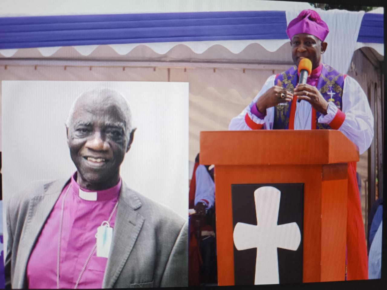 Archbishop Kazimba Mourns Fallen Mukono Rtd. Bp. Michael Ssenyimba