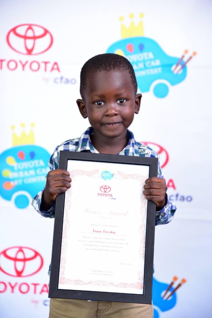 CFAO announces 2023 Ugandan winners of Toyota dream car art contest