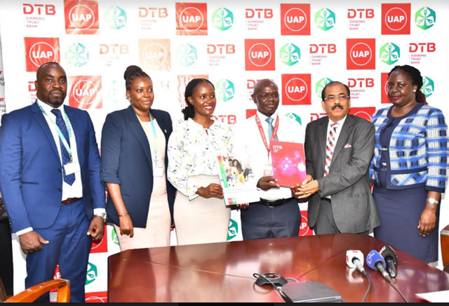 Diamond Trust Bank, UAP Old Mutual sign partnership