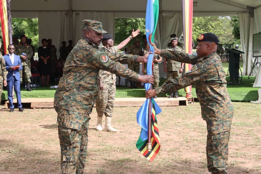 Gen Muhoozi Kainerugaba Takes over as Chief of Defence Forces