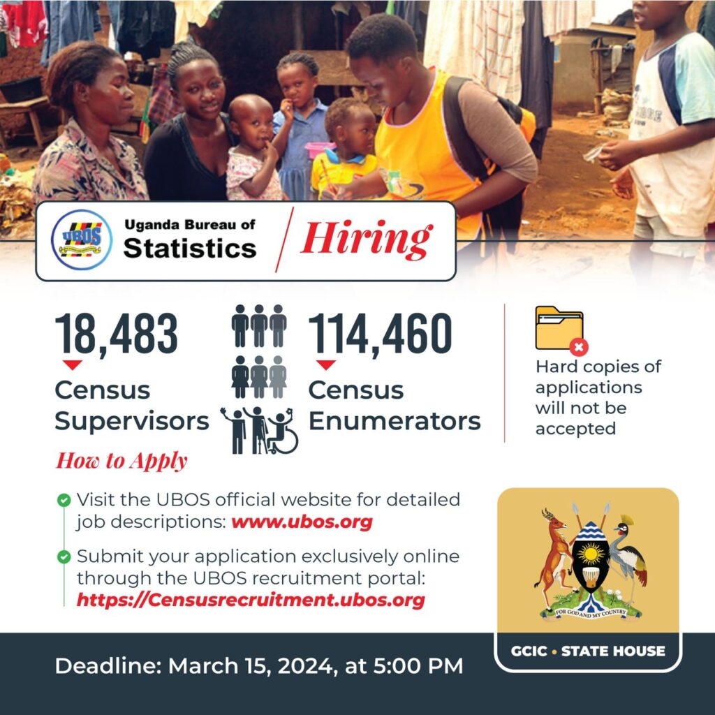 How to Apply for Population Census Jobs 2024, List of All Requirements