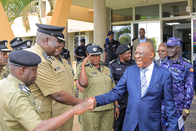 IGP Ochola Hands Over Office, Awaits President’s Decision