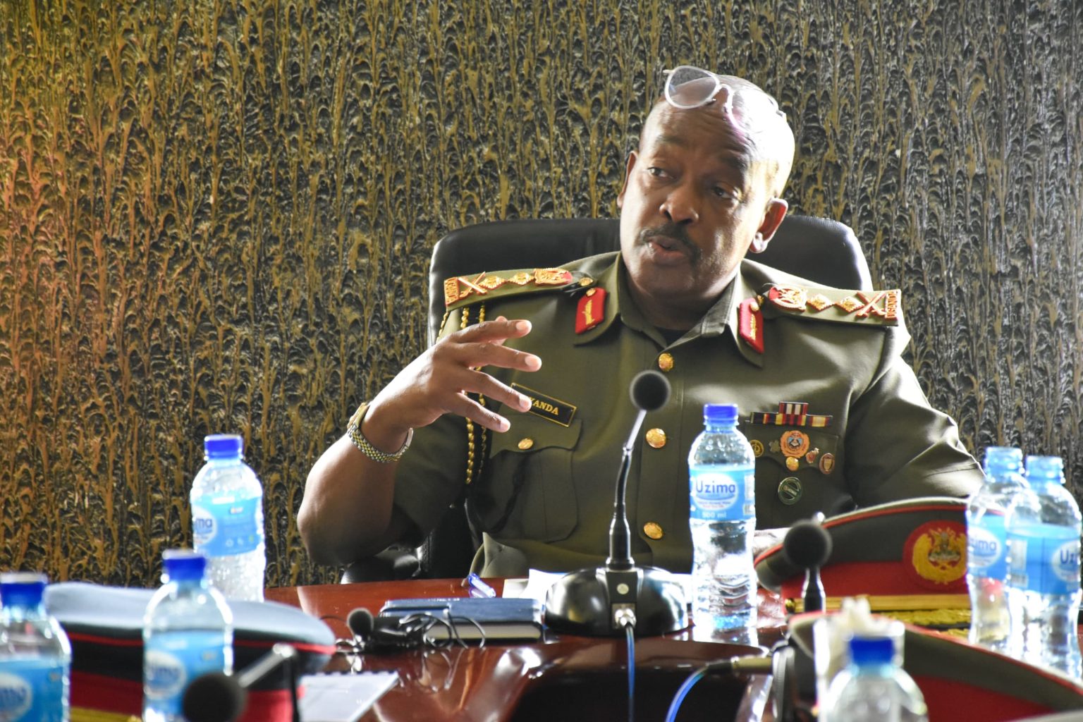 Major General Kyanda Calls for Security of National Assets and Installations