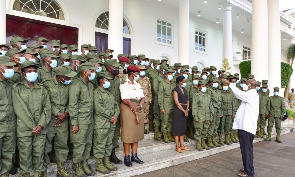 Museveni praises educated people for improving quality of the army