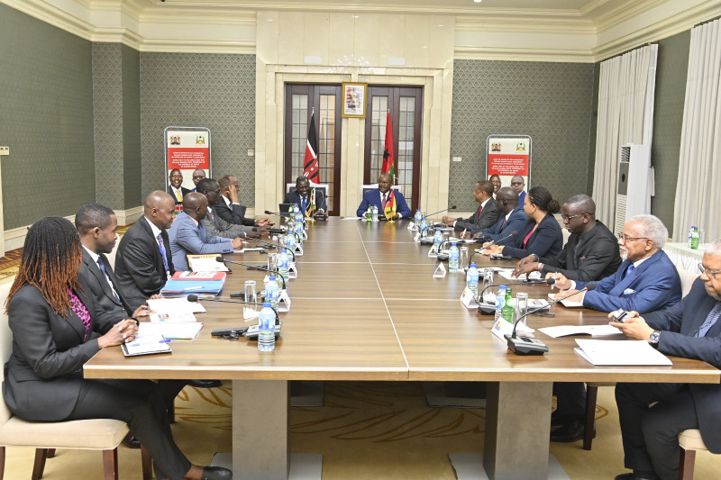 President Ruto said Kenya and Guinea-Bissau are keen on implementing the Memorandum of Understanding that established a Joint Commission for Cooperation (JCC) signed in 2022