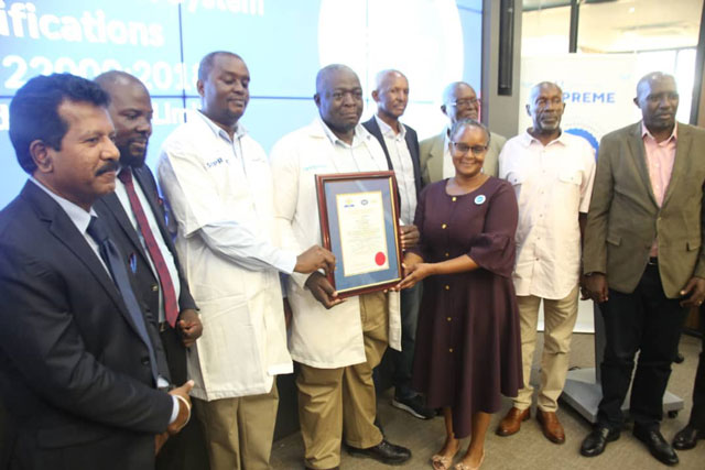 Mandela Millers Gets ISO 22000 Certification for Food Safety and Quality Assurance