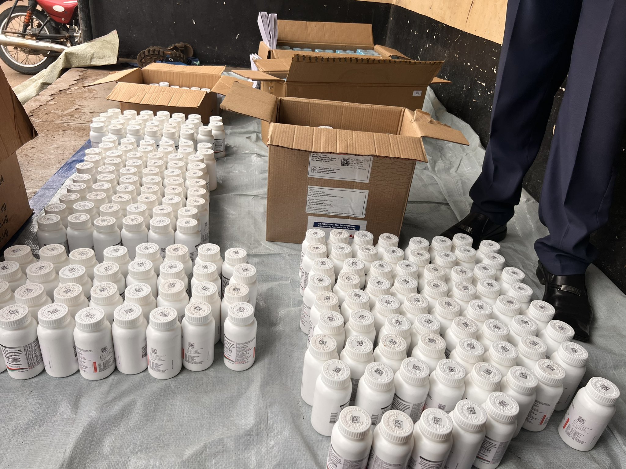 NDA Impounds 500 Tins of ARVS, Arrests Two Suspects