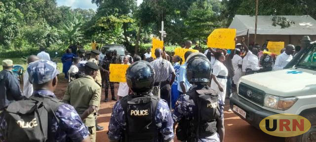 Police Teargas Health Workers Protesting Theft of Hospital Land