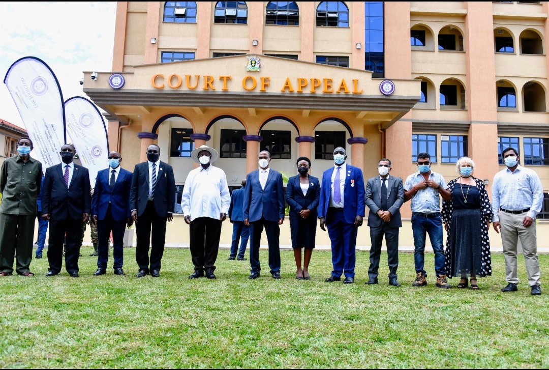 President Museveni Commissions New Supreme, Court of Appeal Buildings
