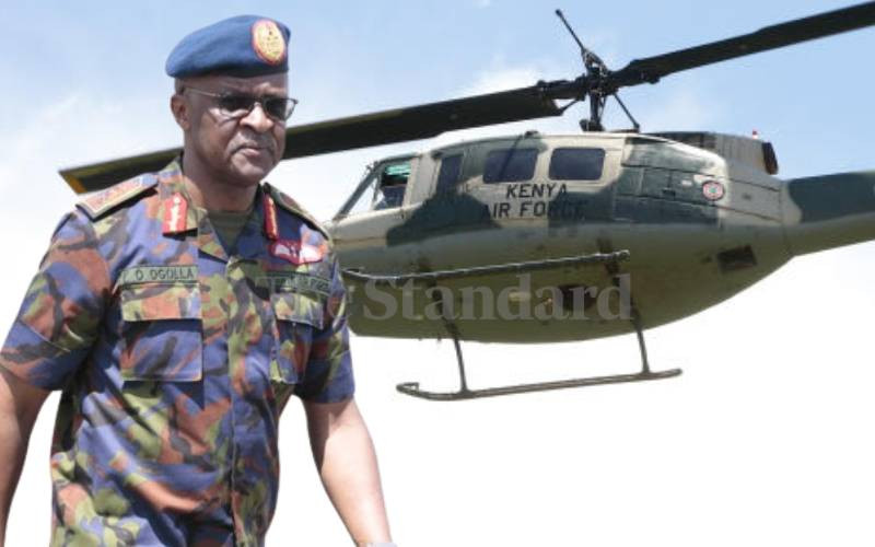 TACTICAL HELICOPTER KILLED KENYA’S CDF A MILITARY COMMANDO