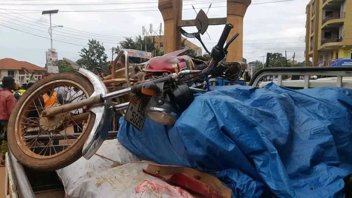 Kabaka Anjagala Road Accident Leaves Boda-Boda Riders Nursing Injuries