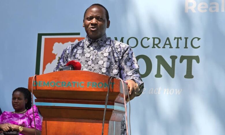 Democratic Front DF NEC to Decide on Presidential Bid