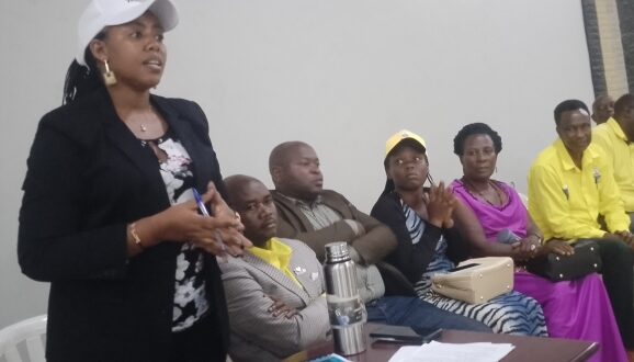 Kankunda during the meeting attended by Kyabwisho and Mugume