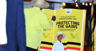 Museveni Launches NRM Manifesto Commits to Safeguarding Gains And Driving