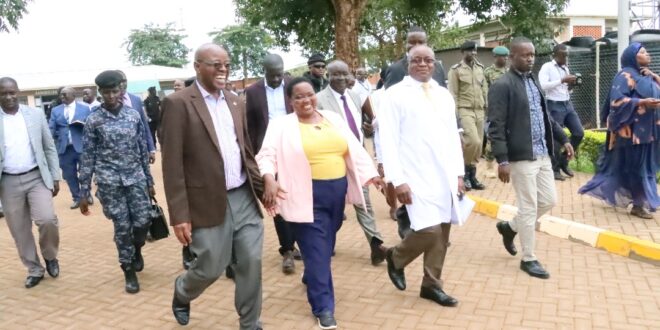 Nabbanja Shocked by Unbearable Conditions at Mukono General Hospital 1 Nabbanja Shocked by Unbearable Conditions at Mukono General Hospital