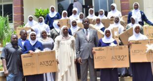 TV BONANZA Kawempe Muslim Gifts Golden Girls With Smart Screens
