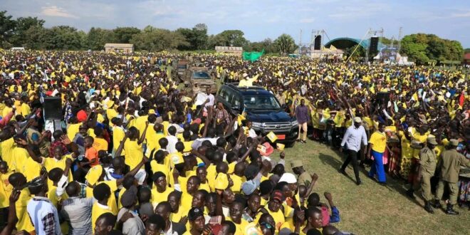 Alebtong Rally Museveni Pledges Start Up Fund for Unemployed University Graduates