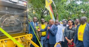 Arua Breaks Ground With Shs12B Road Machine