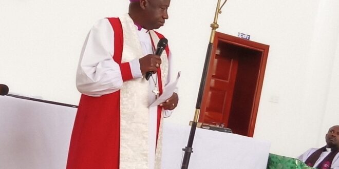 BISHOP JOHNSON CONFIRMS AND DEDICATES BWERANYANGI GIRLS CANDIDATES STUDENTS