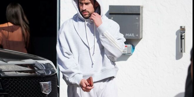 Bad Bunny Photographed Wearing His New Adidas BadBo 1 0 1 Fast News