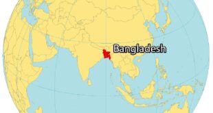 Bangladeshi repression extends far beyond LGBTQ community 3 Location of Bangladesh in South Asia. (Map courtesy of GISgeography)
