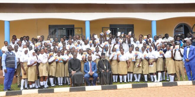 Bishop Byakatonda Blesses Hopeful Future SS Kayunga Candidates Ahead of