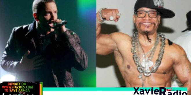 EMINEM TEARS INTO 'JUICE HEAD' MELLE MEL ON NEW EZ MIL TRACK 1 Fast News
