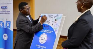 Improving Service Delivery: ODPP Launches New Strategic Plan Client Charter and Service Delivery 4 Improving Service Delivery ODPP Launches New Strategic Plan Client Charter