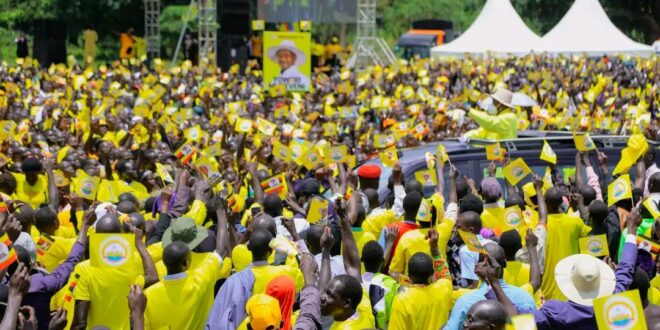 Museveni Credits NRM for Peace and Development in Oyam Approves