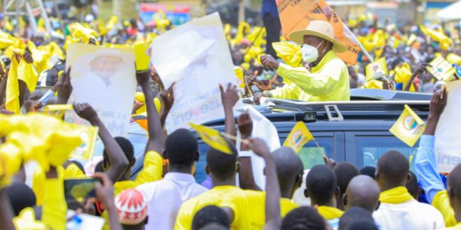 Museveni Pledges Electricity, Roads, and Social Services for Obongi in Next Term 1 Museveni Pledges Electricity Roads and Social Services for Obongi in