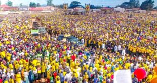 NRMs Museveni Highlights Peace Legacy Unveils Development Agenda for Koboko