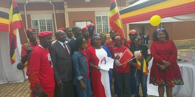 NUP DEPUTY PRESIDENT JACKLINE TUKAMUSHABA, CAPT DAMSON KIVUMBA, BISH ROLAND, PATRICK KATABAZI NOMINATED ON FIRST DAY IN RUKIGA 1 NUP DEPUTY PRESIDENT JACKLINE TUKAMUSHABA CAPT DAMSON KIVUMBA BISH ROLAND