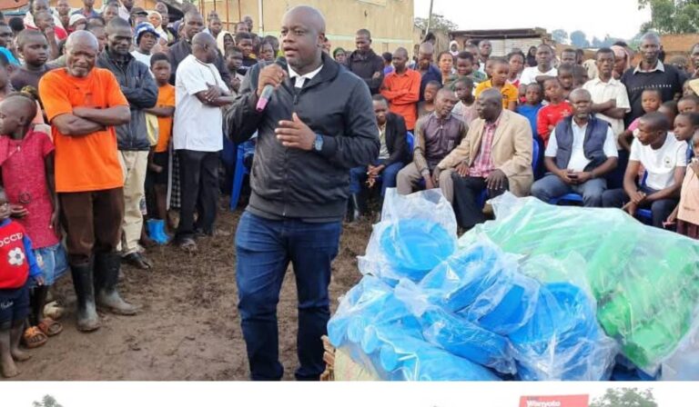 Northern City MP Aspirant, Paul Wanyoto Donates Tents & Chairs