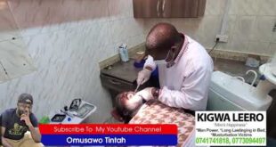 OMUSAWO TINTAH'S VISIT TEETH OPERATION - SALAAM DETAL CLINIC 3 Fast News